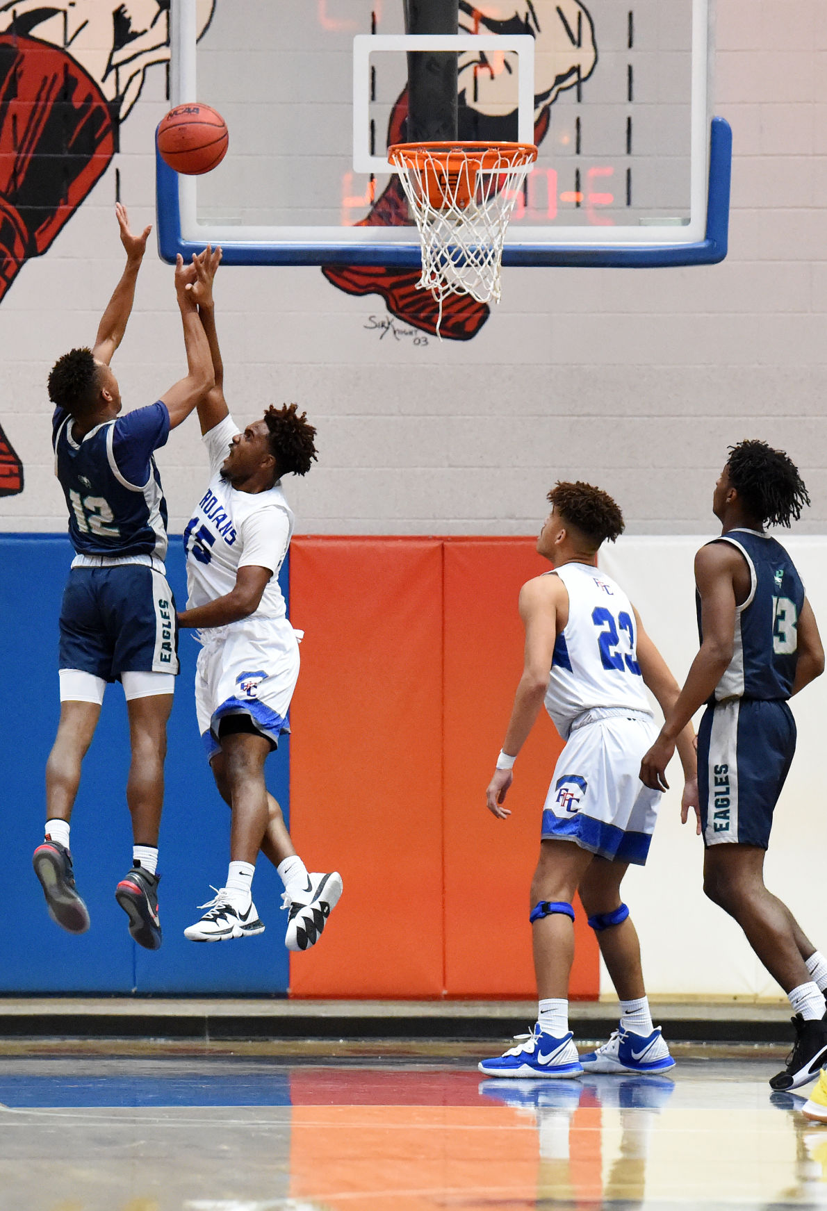 PHOTOS: Fountain-Fort Carson Trojans (58) Pine Creek Eagles (70)